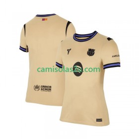 Camisolas de futebol FC Barcelona Mulher Equipamento Alternativa 2025/26 Manga Curta